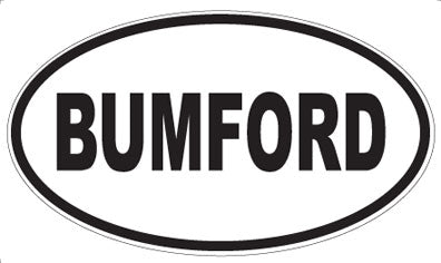 BUMFORD - Oval Magnet