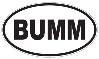 BUMM - Oval Magnet