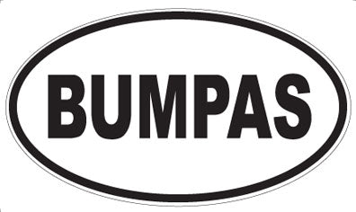 BUMPAS - Oval Magnet