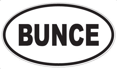 BUNCE - Oval Magnet