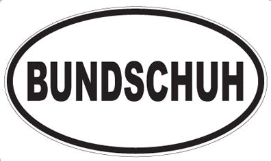 BUNDSCHUH - Oval Magnet