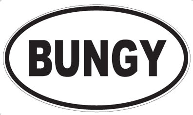 BUNGY - Oval Magnet