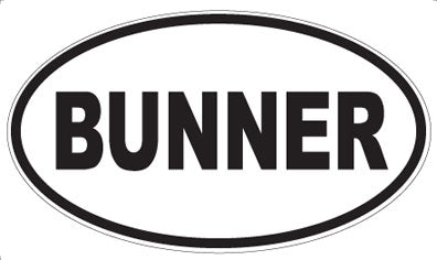 BUNNER - Oval Magnet