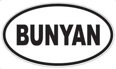 BUNYAN - Oval Magnet