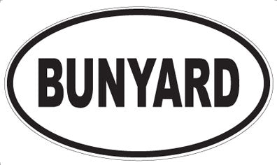 BUNYARD - Oval Magnet