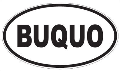 BUQUO - Oval Magnet