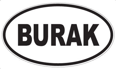 BURAK - Oval Magnet