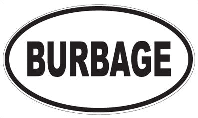 BURBAGE - Oval Magnet