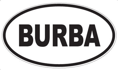 BURBA - Oval Magnet