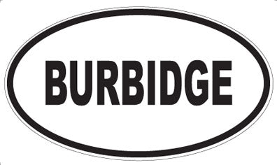 BURBIDGE - Oval Magnet