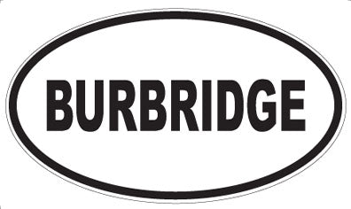 BURBRIDGE - Oval Magnet