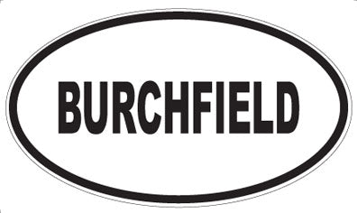 BURCHFIELD - Oval Magnet