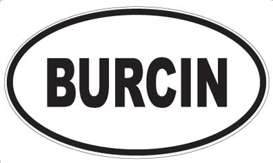 BURCIN - Oval Magnet