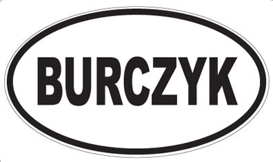 BURCZYK - Oval Magnet