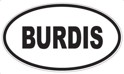 BURDIS - Oval Magnet