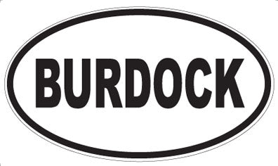 BURDOCK - Oval Magnet
