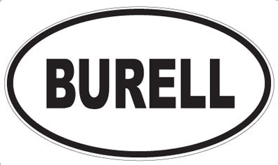 BURELL - Oval Magnet
