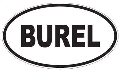 BUREL - Oval Magnet