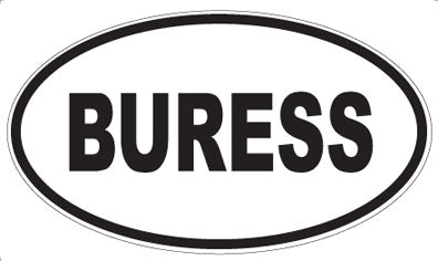 BURESS - Oval Magnet