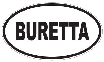 BURETTA - Oval Magnet