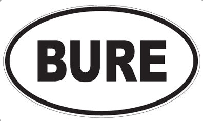 BURE - Oval Magnet