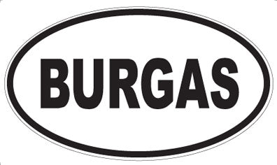 BURGAS - Oval Magnet