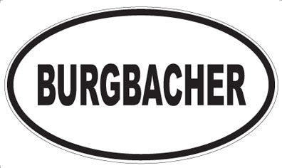 BURGBACHER - Oval Magnet