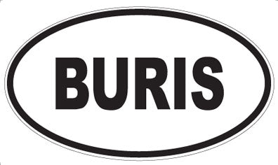 BURIS - Oval Magnet