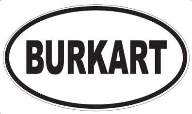 BURKART - Oval Magnet