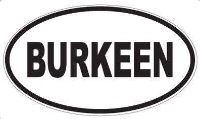 BURKEEN - Oval Magnet