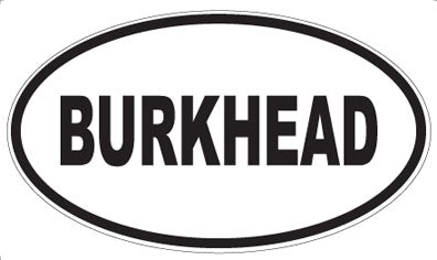 BURKHEAD - Oval Magnet
