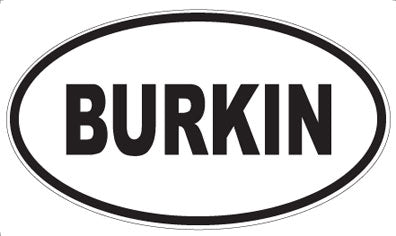 BURKIN - Oval Magnet