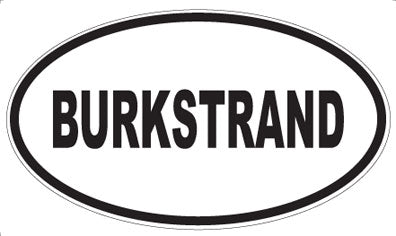 BURKSTRAND - Oval Magnet