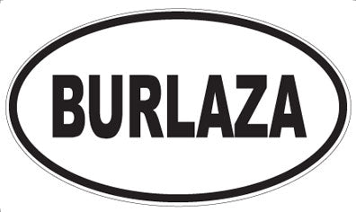 BURLAZA - Oval Magnet