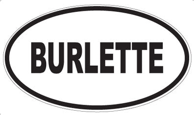 BURLETTE - Oval Magnet