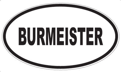 BURMEISTER - Oval Magnet