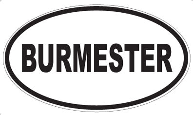 BURMESTER - Oval Magnet