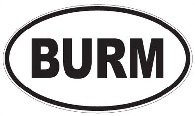 BURM - Oval Magnet