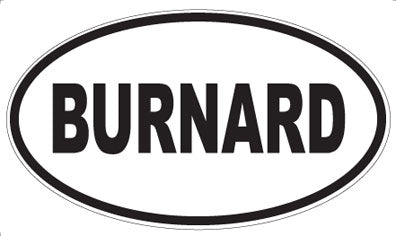 BURNARD - Oval Magnet