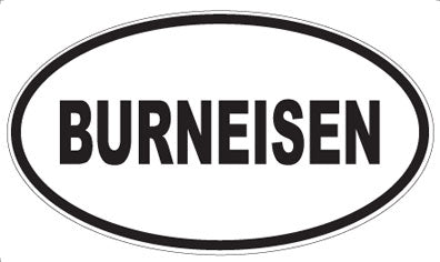BURNEISEN - Oval Magnet