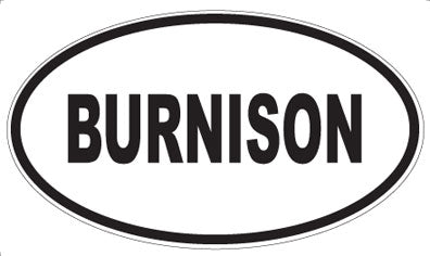 BURNISON - Oval Magnet