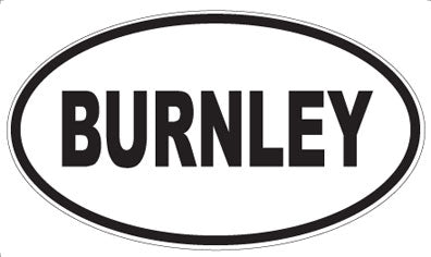 BURNLEY - Oval Magnet