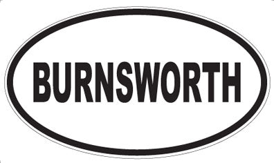 BURNSWORTH - Oval Magnet