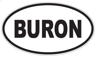 BURON - Oval Magnet