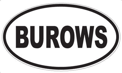 BUROWS - Oval Magnet