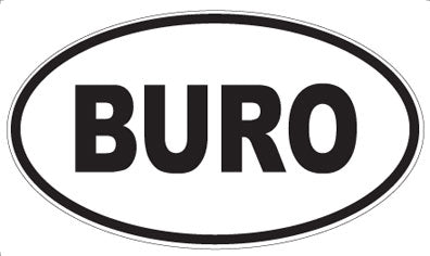 BURO - Oval Magnet