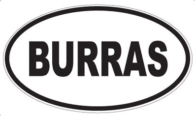 BURRAS - Oval Magnet