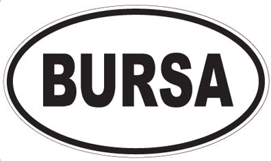 BURSA - Oval Magnet