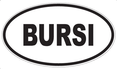 BURSI - Oval Magnet