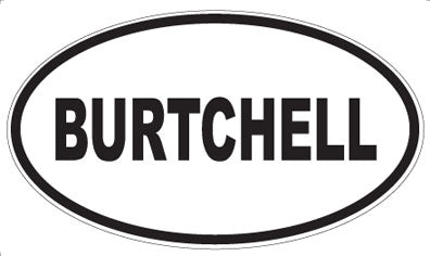 BURTCHELL - Oval Magnet